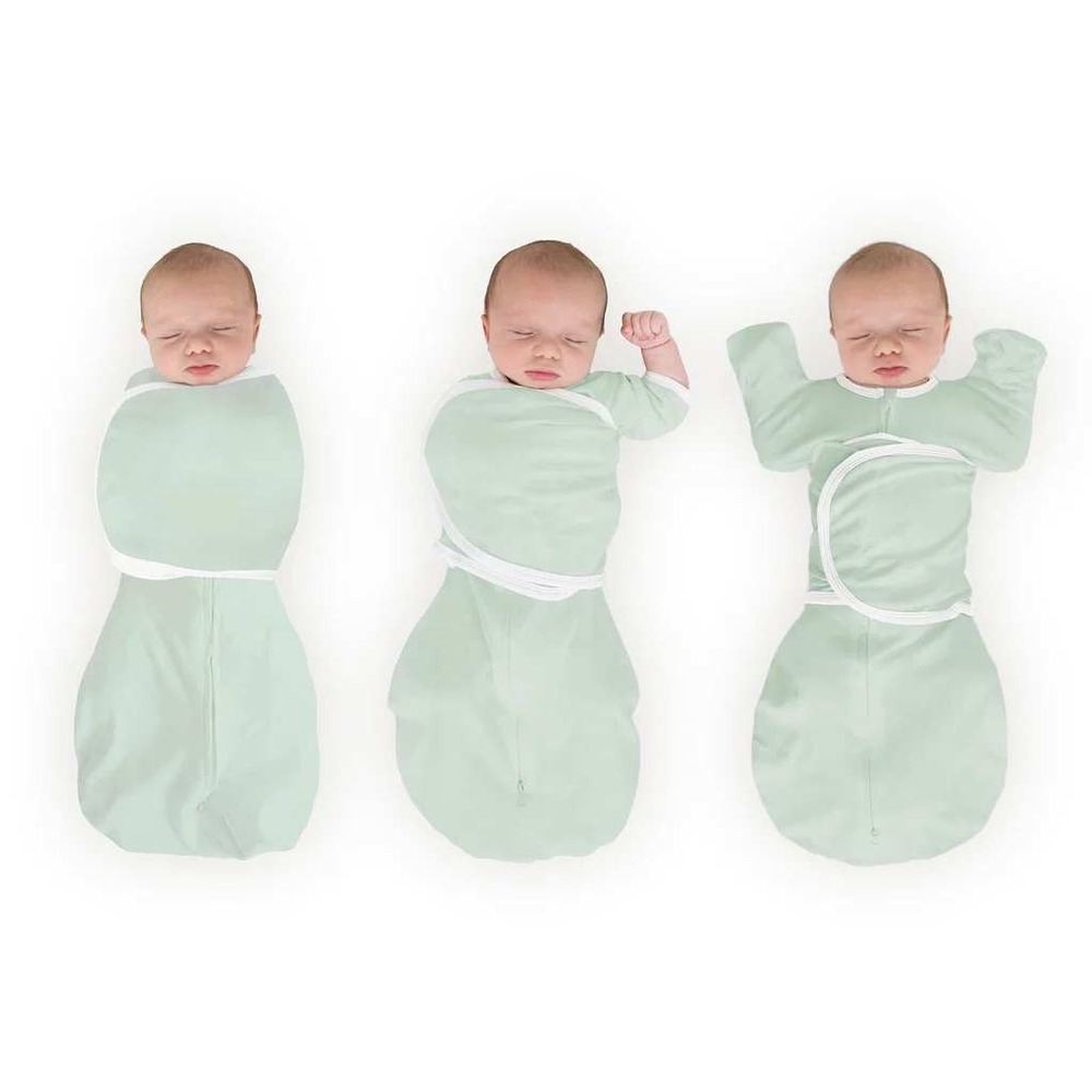SwaddleDesigns Omni Swaddle Sack Green Size Small New With Tags